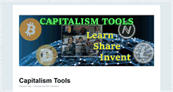 Desktop Screenshot of capitalismtools.com