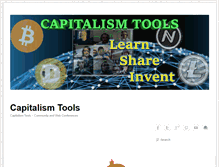 Tablet Screenshot of capitalismtools.com
